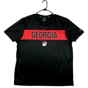 UGA Champion Georgia Bulldogs Shirt 2XL University of Georgia Graphic Tee A0188